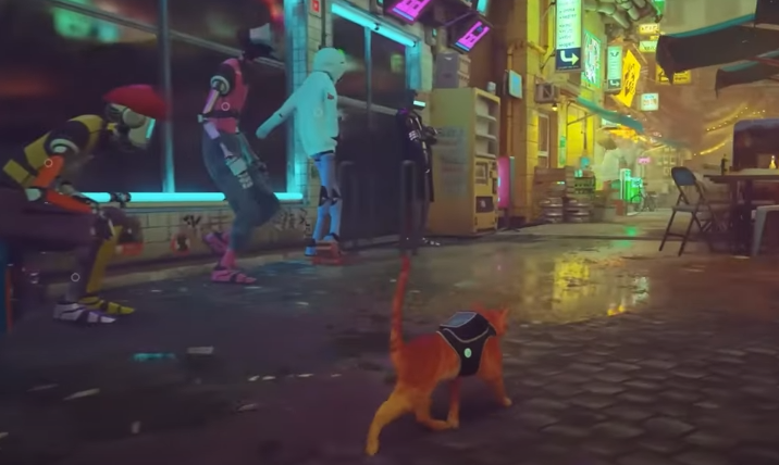 По мотивам «кошачьего киберпанка» Stray снимут мультфильм