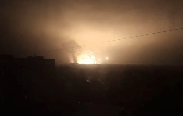 В нескольких областях Украины ночью прогремели взрывы